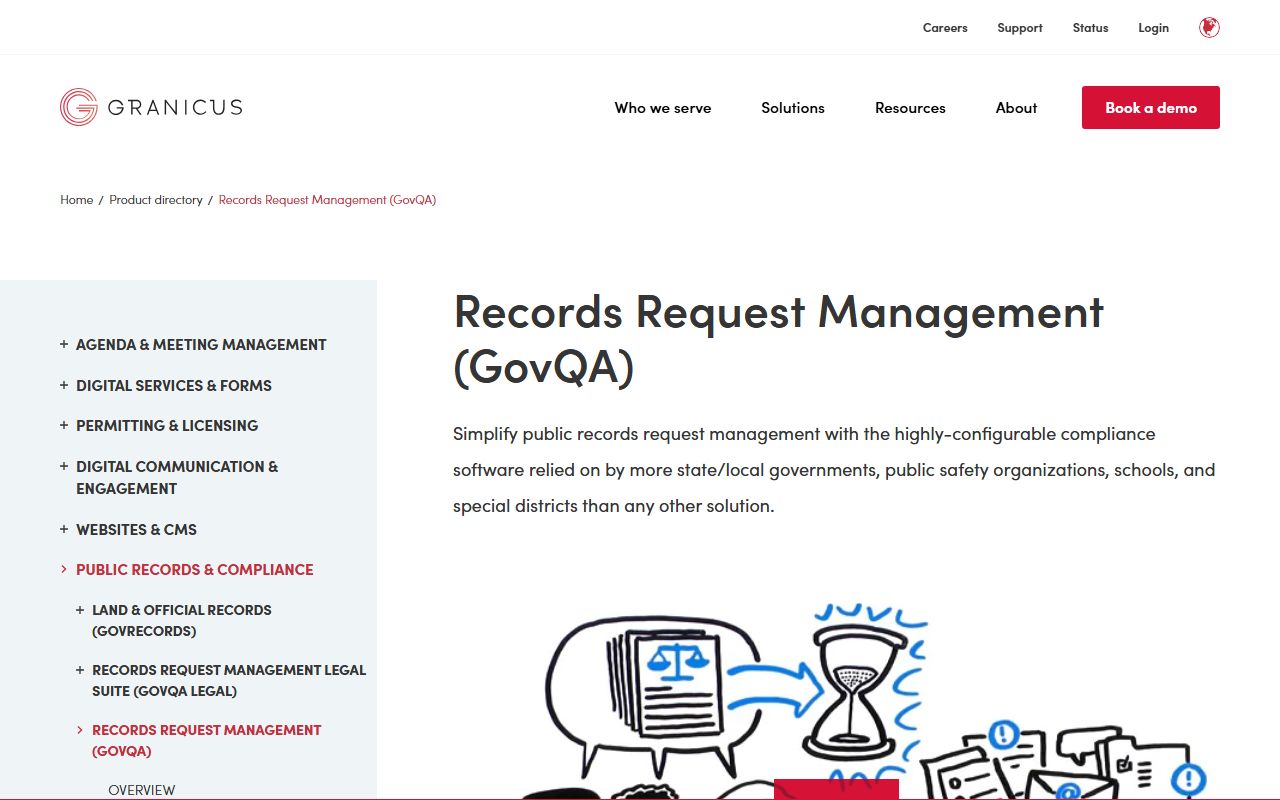 Medford GovQA Public Records Portal for searching recent bookings