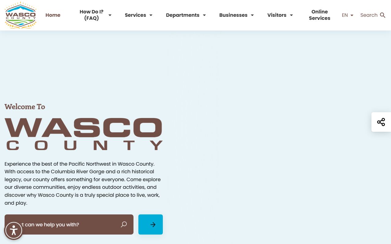 Wasco County Sheriff office website for recent bookings and law enforcement services